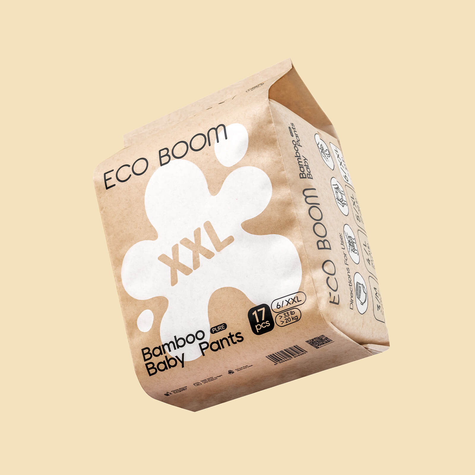 ECO BOOM Bamboo Baby Pants in bamboo viscose - Lifestyle Indoor