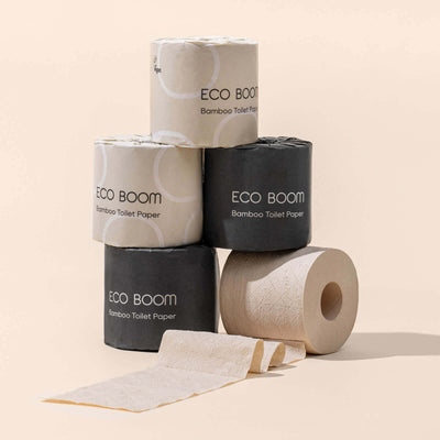 ECO BOOM Bamboo Toilet Paper in Tree-Free - View