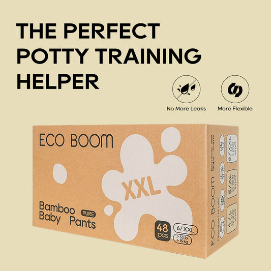 ECO BOOM Bamboo Baby Pants Subscription in bamboo viscose - Front View